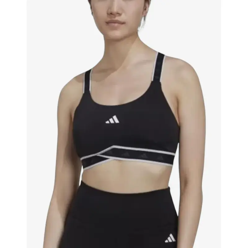 ADIDAS Powerimpact Training Medium-Support Techfit Bra Black