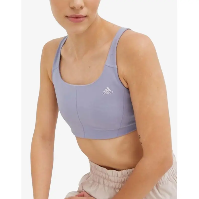 ADIDAS CoreFlow Medium-Support Bra Purple
