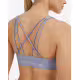 ADIDAS CoreFlow Medium-Support Bra Purple