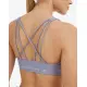 ADIDAS CoreFlow Medium-Support Bra Purple