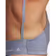 ADIDAS Yoga Studio Light-Support Bra Silver Violet