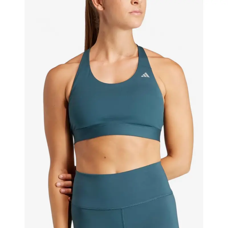 ADIDAS Ultimateadidas Run Medium-Support Bra Turquoise