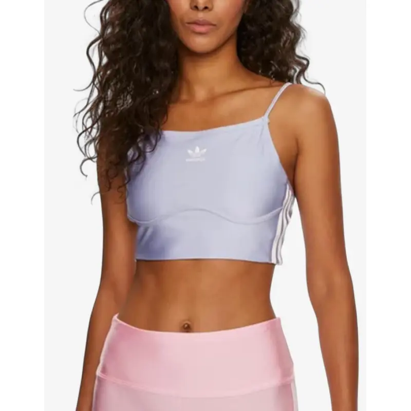 ADIDAS Originals 3-Stripes Training Top Purple