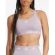 ADIDAS Powerreact Training Medium-Support Techfit Bra Purple