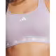 ADIDAS Powerreact Training Medium-Support Techfit Bra Purple