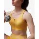 ADIDAS Tailored Impact Luxe High-Support Zip Bra Yellow