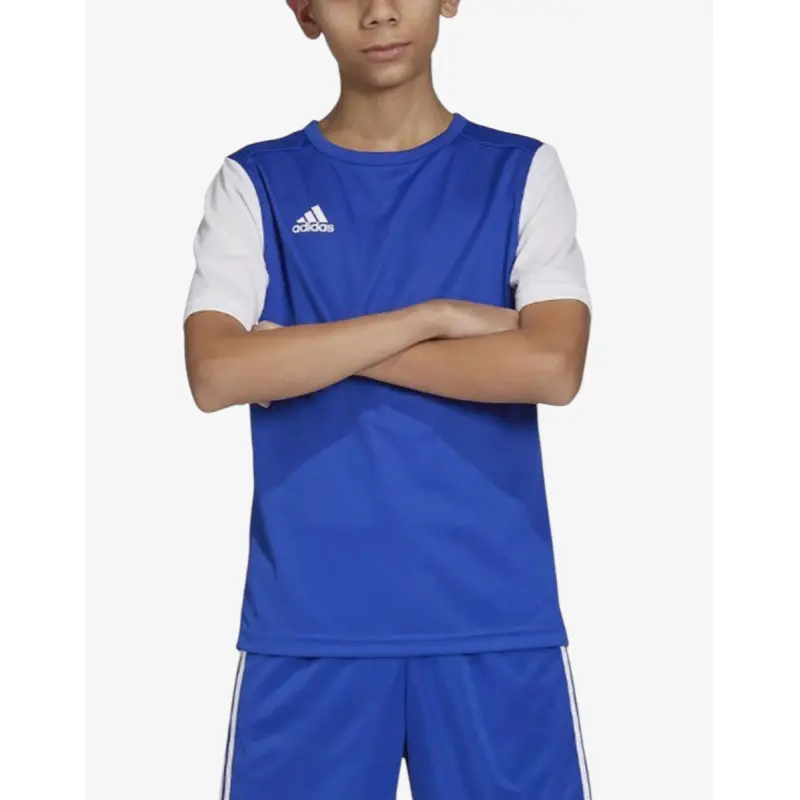 ADIDAS Estro 19 Football Tee Blue