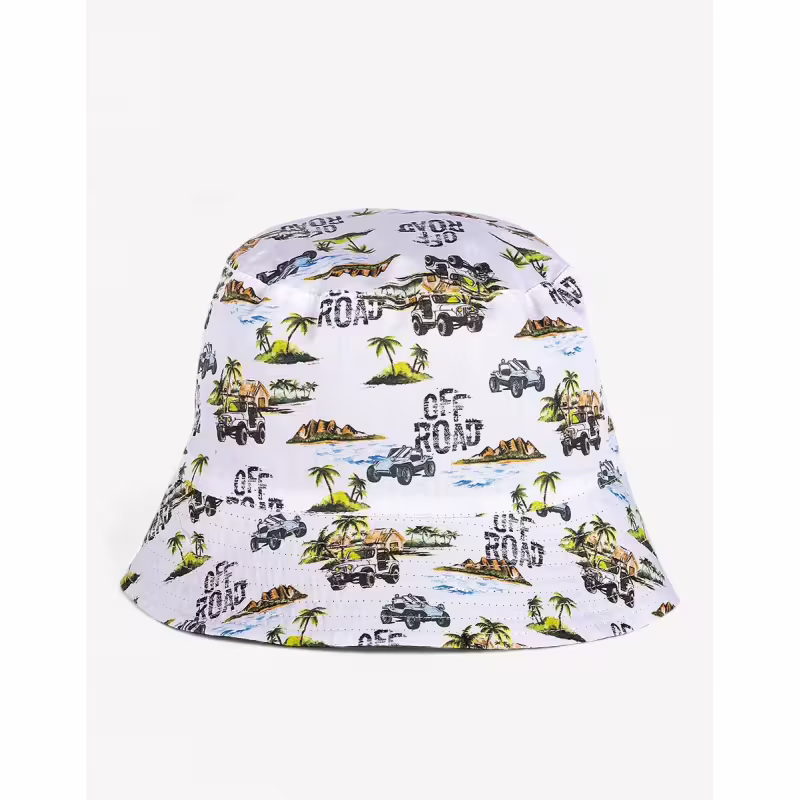 CHICCO Boys Bucket Hat White/Multi