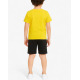 PUMA Shorts And Tee Sport Set Yellow/Black