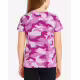 PUMA Alpha All Over Print Tee Pink