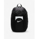 NIKE Academy Team Backpack 30L Black/White