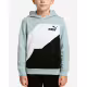 PUMA Power Colorblock Hoodie Turquoise/Black