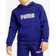 PUMA Essentials+ 2 Color Big Logo Hoodie Blue