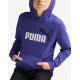 PUMA Essentials+ 2 Color Big Logo Hoodie Blue