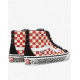 VANS Skate Sk8-Hi Reissue Shoes Black/Red