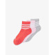 ADIDAS 3-Packs Sportswear 3-Stripes Cushioned Low-Cut Socks Multicolor