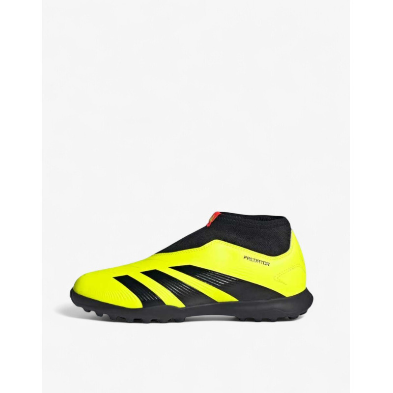 ADIDAS Predator 24 League Laceless Turf Soccer Shoes Yellow