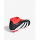 ADIDAS Predator 24 League Laceless Firm Ground Boots Black/Red