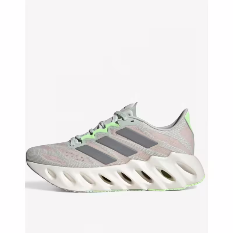 ADIDAS Switch Fwd Running Shoes Linen Green/Silver Metallic