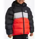 ADIDAS Sportswear Synthetic Down Jacket Black/Red