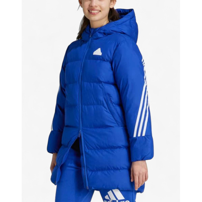 ADIDAS Sportswear Future Icons Long Padded Jacket Blue