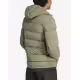 ADIDAS Sportswear Helionic Stretch Hooded Down Jacket Green