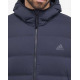 ADIDAS Sportswear Helionic Stretch Hooded Down Jacket Black