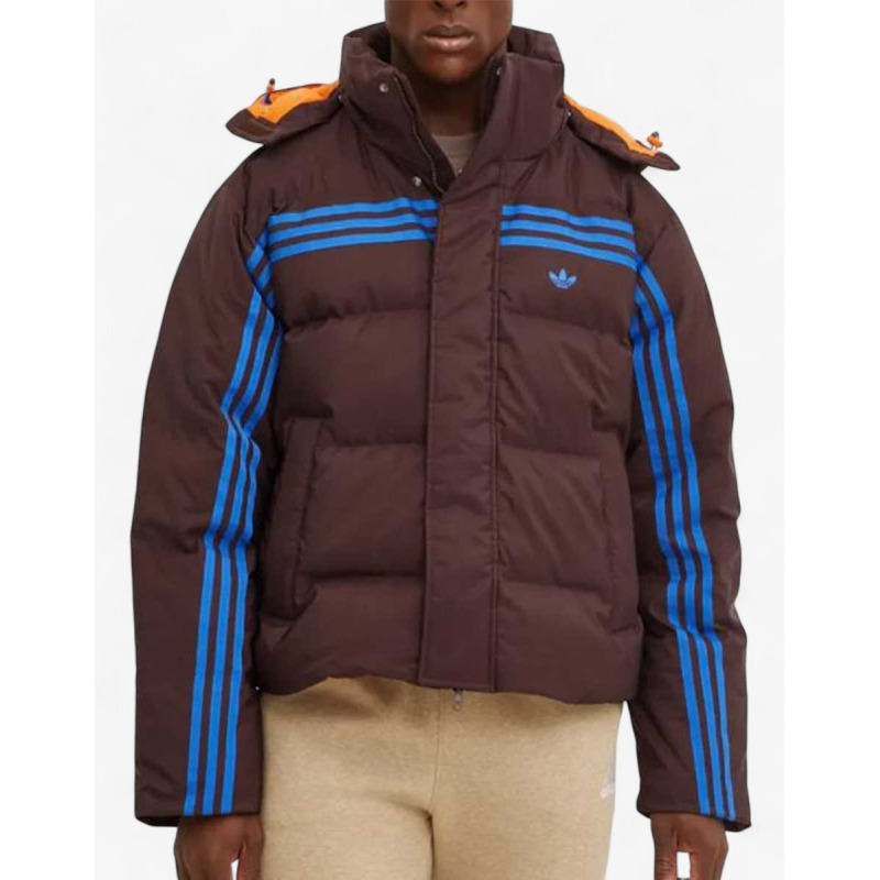 ADIDAS Originals 70s Premium Puffer Jacket Brown