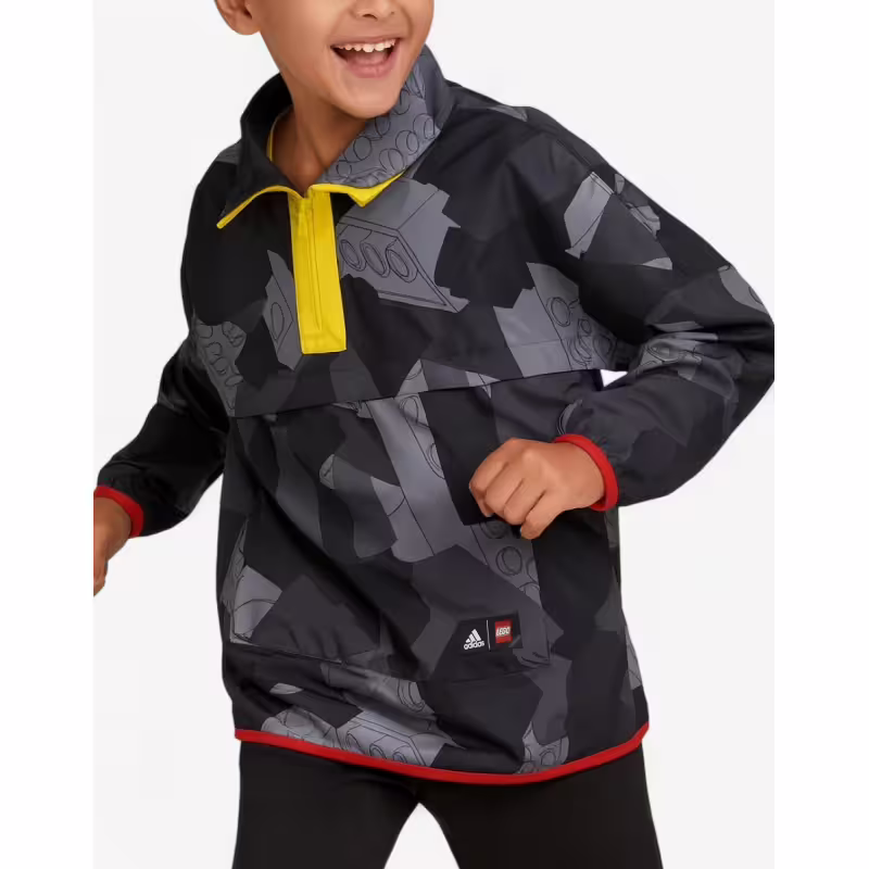 ADIDAS x Classic Lego Half-Zip Windbreaker Grey H65332