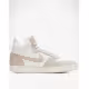 NIKE Court Borough Mid Premium Shoes White/Beige