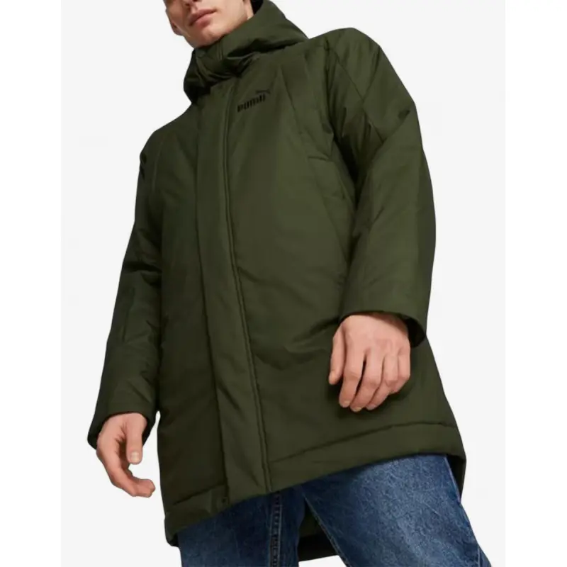 PUMA Hooded Padded Parka Green