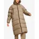 PUMA Long Hooded Down Coat Beige