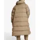 PUMA Long Hooded Down Coat Beige