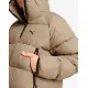 PUMA Long Hooded Down Coat Beige
