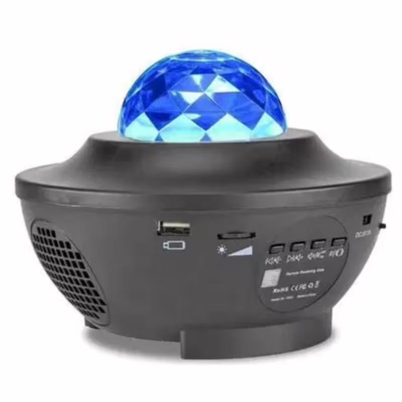 Дискотечна магическа топка BL-XK01, RGB, светлинни ефекти, музика, 5VDC