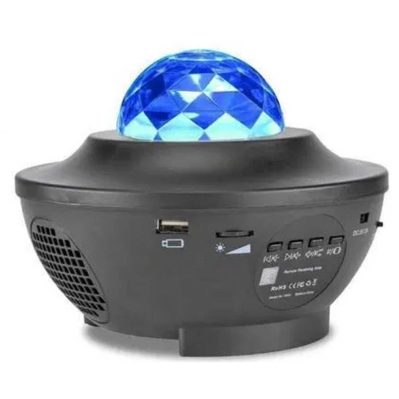 Дискотечна магическа топка BL-XK01, RGB, светлинни ефекти, музика, 5VDC