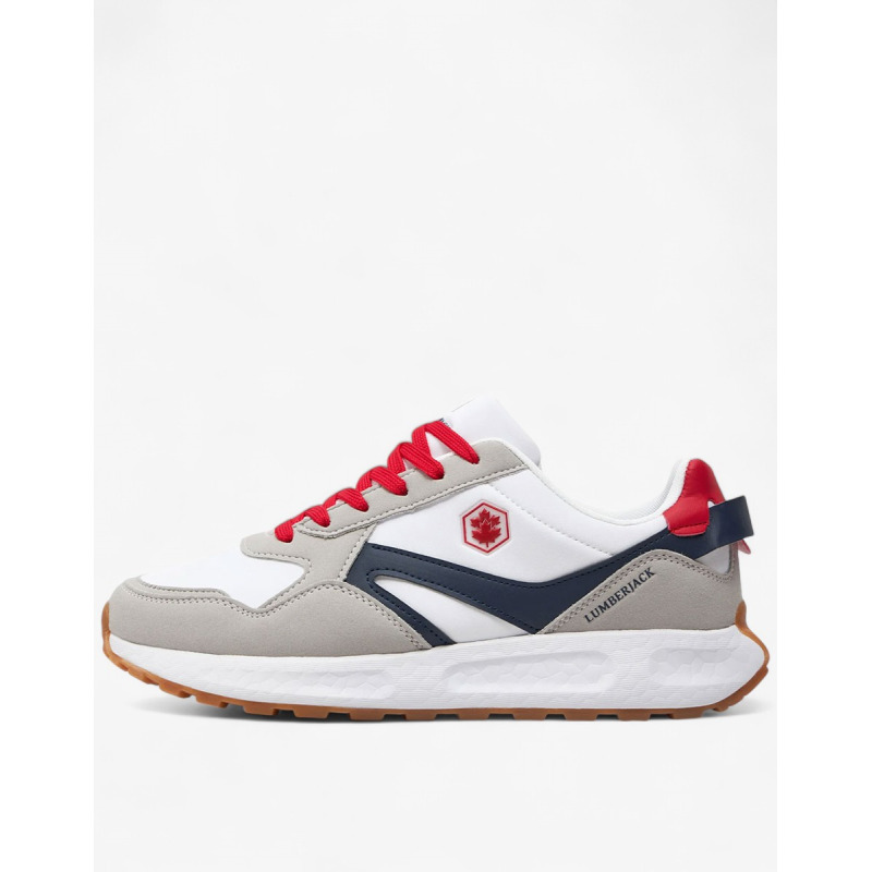 LUMBERJACK Tania Shoes White/Navy/Red