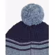 PUMA Essentials Mid Crown Pom Beanie Navy