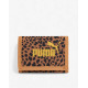 PUMA Phase All-Over Print Wallet Brown