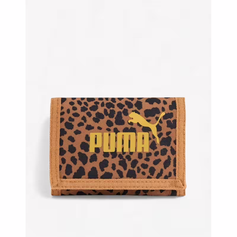 PUMA Phase All-Over Print Wallet Brown