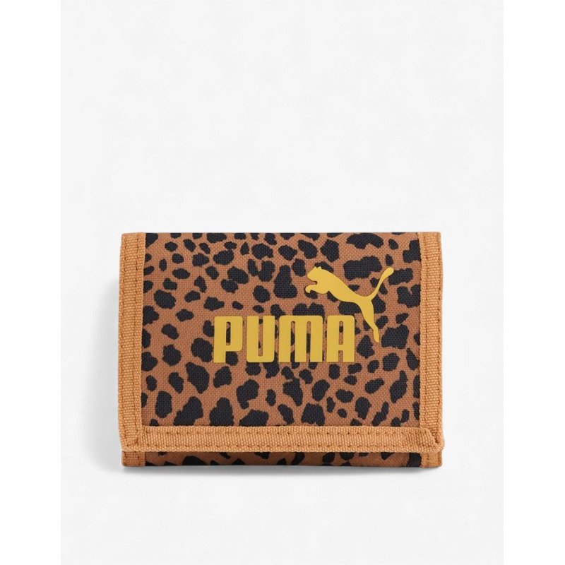 PUMA Phase All-Over Print Wallet Brown