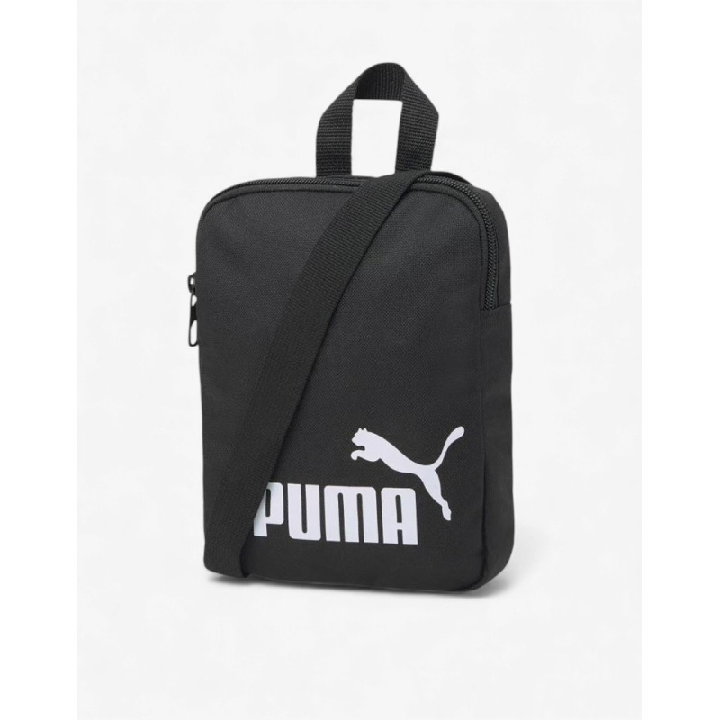PUMA Phase Portable Shoulder Bag Black/White