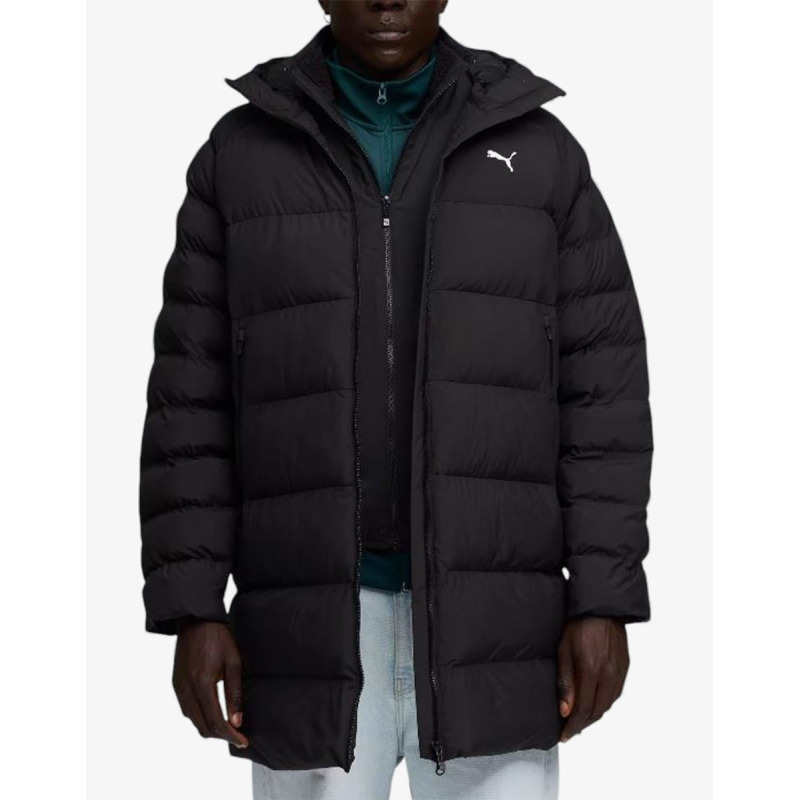 PUMA Mono Hooded Parka Black