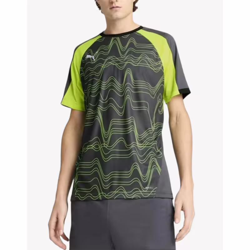 PUMA IndividualLiga Graphic Tee Grey