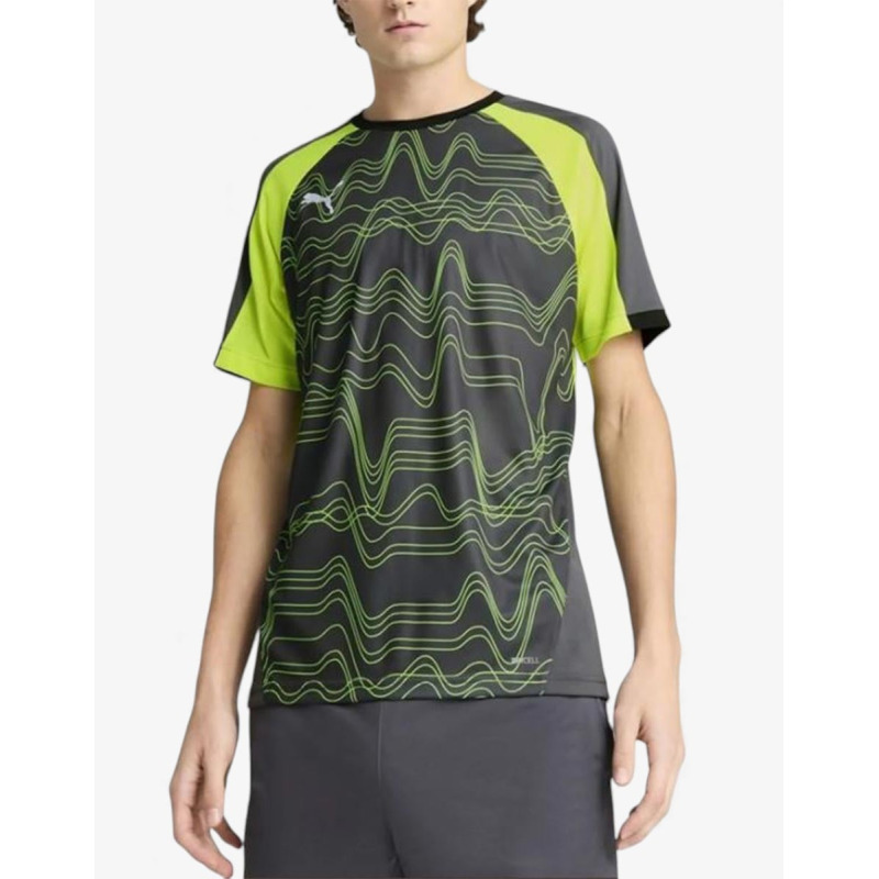 PUMA IndividualLiga Graphic Tee Grey