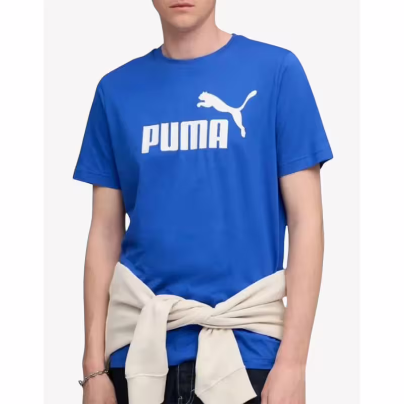 PUMA Essentials No. 1 Logo Tee Mountain Blue