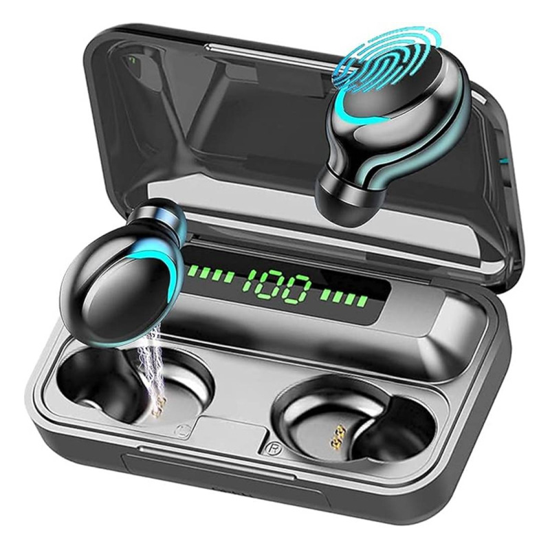 Слушалки тапи BTH-F9-5, блутуут, handsfree, тъчконтрол, дигитален