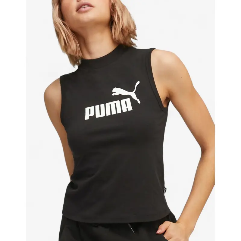 PUMA Essentials High Neck Tank Top Black