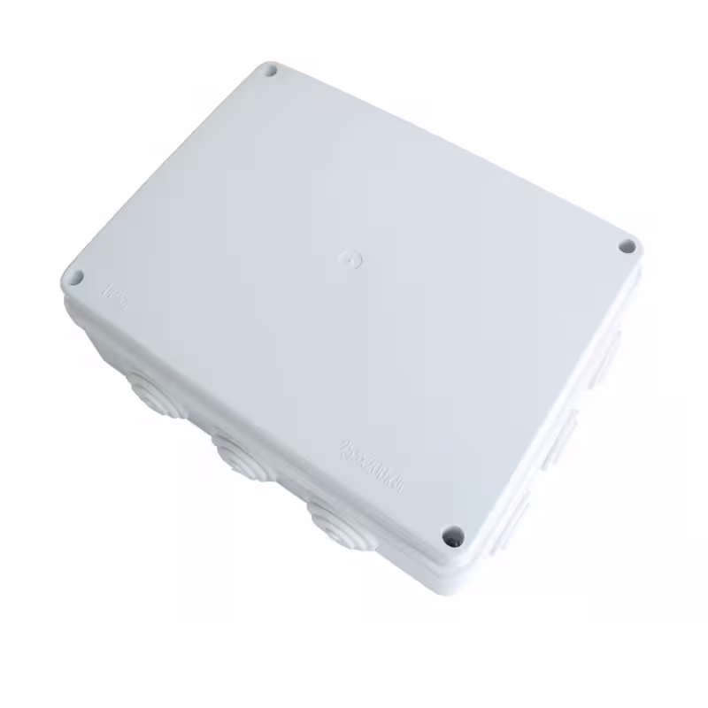 Разклонителна кутия, 10ка, открит монтаж, бяла, 200x155x80mm, IP55