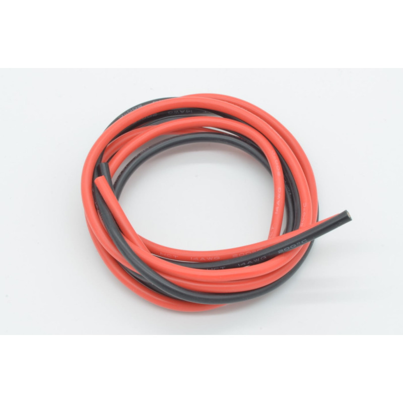 Силиконов кабел 14 АWG